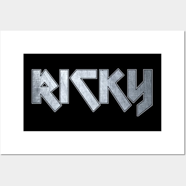 Heavy metal Ricky Wall Art by KubikoBakhar